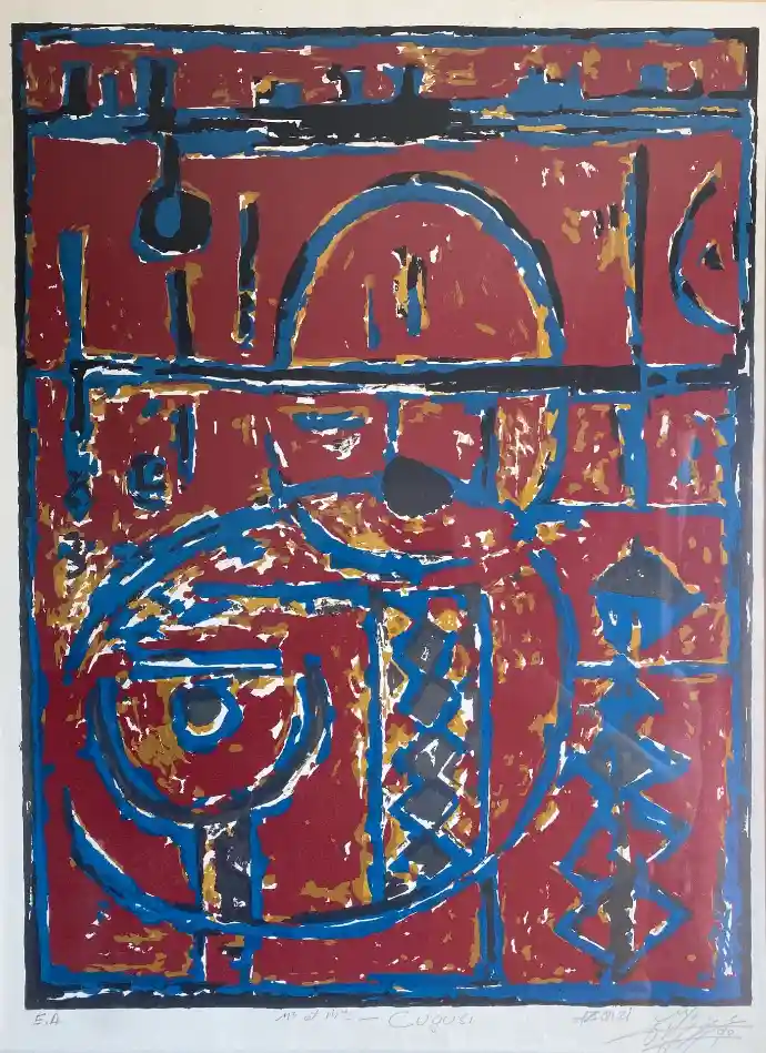 Tapisserie / 1990 / 43 x 59,5 cm