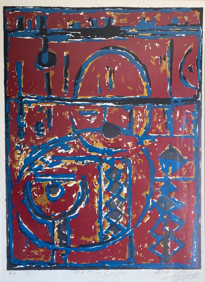 Tapisserie / 1990 / 43 x 59,5 cm