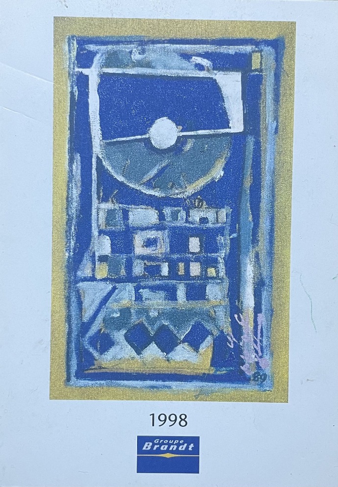 Carte de voeux du Groupe Brandt 1998